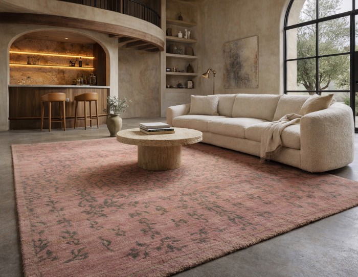 Distressed Rug